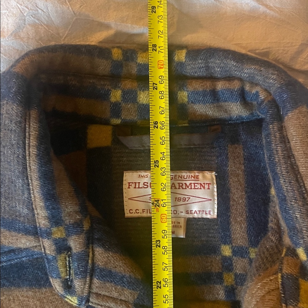 Women’s blanket wool overshirt size medium - Picture 8 of 8
